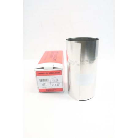 Precision Brand Stainless Shim 0.002in 6in X 60in Other Metalworking Tools & Consumable 22146 22LX2